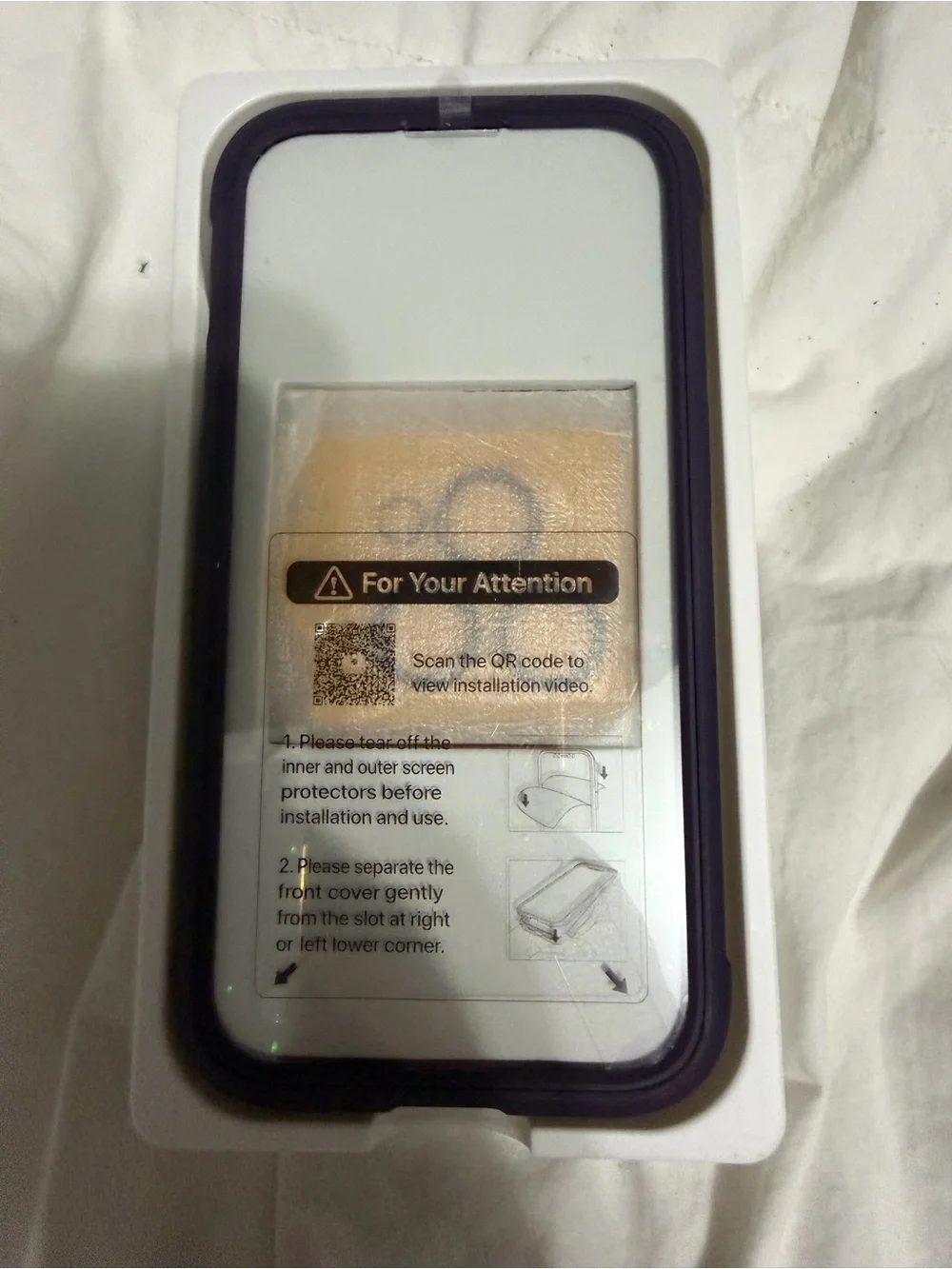 MIRACASE iPhone 14 Pro Case Box - purple